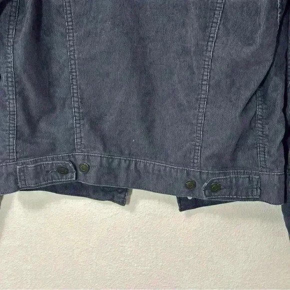 Levi - Corduroy Dusty Blue Jacket - Picture 9 of 9